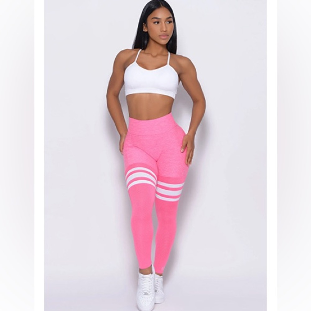 Women's Pink Athletic Leggings
